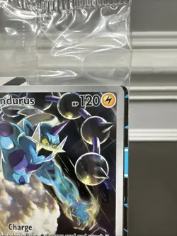 Pokemon TCG Black Bolt Thundurus SVP 209 Black Star Promo Factory Sealed - x2 - Image 3