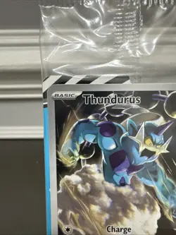 Pokemon TCG Black Bolt Thundurus SVP 209 Black Star Promo Factory Sealed - x2 - Image 4