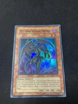 YuGiOh! - Evil Hero Infernal Prodigy [DP06-EN008] - Super Rare - Unlimited - Image 1