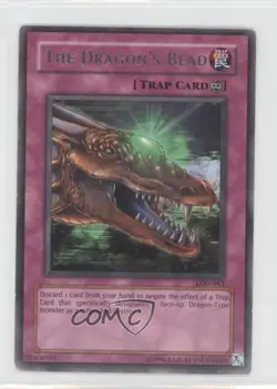 The Dragon's Bead Unlimited YuGiOh Legacy of Darkness #LOD-043 2003 READ - Image 1