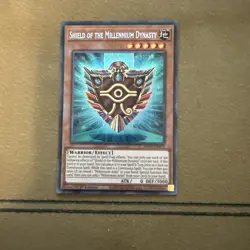 1X NM Shield of the Millennium Dynasty MP25-EN078 Prismatic Secret Rare YuGiOh - Image 1