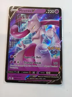 Mewtwo V PROMO 273/S-P s10b Pokemon GO Japanese Pokemon Card - Image 1