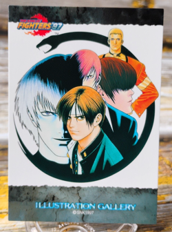 No.18 1998 Kyo THE KING OF FIGHTERS 97 SNK Carddass Card - Round2 Gamest JAPAN - Image 1