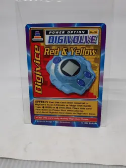 1999 Bandai TCG Digimon Digital Monsters Card Bo-98 Digivice - Image 1