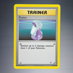 2002 POKEMON POTION TRAINER #110/110 LEGENDARY COLLECTION COMMON TRADING CARD TC - Image 1