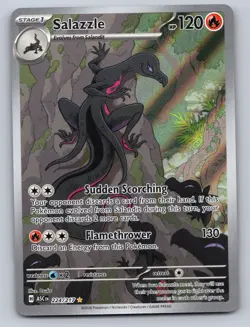 Salazzle 224/217 ME: Ascended Heroes Pokemon TCG NM - Image 1