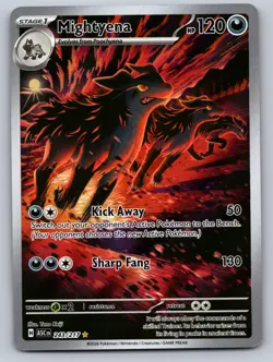 Mightyena 243/217 ME: Ascended Heroes Pokemon TCG NM - Image 1