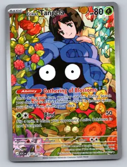 Erika's Tangela 218/217 ME: Ascended Heroes Pokemon TCG NM - Image 1