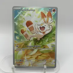 The Pokemon Company Pokemon TCG Scorbunny Illustration Rare Holo SV 225/217 LA - Image 2