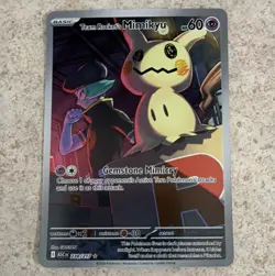 The Pokemon Company Team Rocket's Mimikyu 238/217 Illus Rare Holo EN 60HP - Image 1