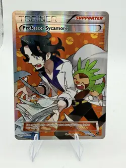 2016 Pokemon XY Steam Siege Professor Sycamore 114/114 Full Art Ultra Rare - Image 1