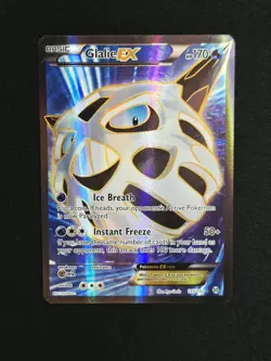 Glalie EX 155/162 Full Art Ultra Rare Holo XY BREAKthrough Pokemon 2015 LP - Image 1