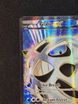 Glalie EX 155/162 Full Art Ultra Rare Holo XY BREAKthrough Pokemon 2015 LP - Image 3