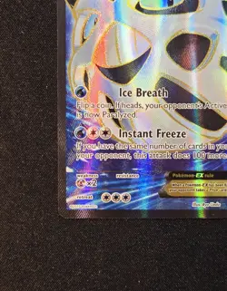 Glalie EX 155/162 Full Art Ultra Rare Holo XY BREAKthrough Pokemon 2015 LP - Image 5