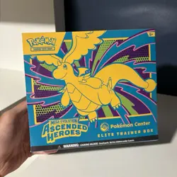 Pokemon Center Ascended Heroes ETB Elite Trainer Box Sealed - Image 1