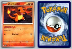 CHARMANDER 011/094 C PHANTASMAL FLAMES POKEMON LP HYOGONOSUKE - Image 3