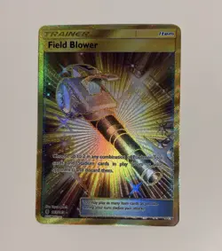 Pokemon TCG Field Blower Secret Rare Holo 163/145 SM Guardians Rising EN - Image 1