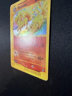 Pokemon Ninetales H19/H32 Aquapolis Holo HP - Image 4