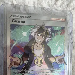 The Pokemon Company Guzma 143/147 Burning Shadows Full Art Holo Ultra Rare ENG - Image 2