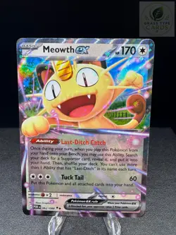 Meowth ex 062/088 Double Rare Perfect Order Pokemon Holo NM/M - Image 1