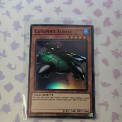 Konami Catapult Turtle Metal Raiders 25th Anniv Super Rare MRD-EN075 Holo - Image 1
