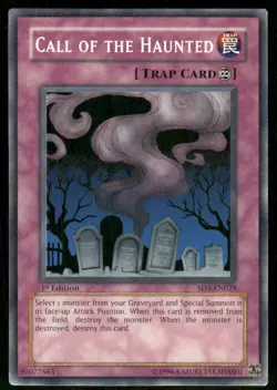 Call of the Haunted SD3-EN028 SDeck: Blaze of Destruction Yu-Gi-Oh 1st Ed LP - Image 1