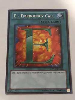 Yugioh E - Emergency Call Unlimited Edition Secret Rare RYMP-EN024 NM (B) - Image 1