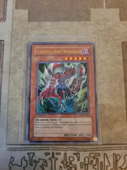 YUGIOH ELEMENTAL HERO NECROSHADE YSDJ-EN000 ULTRA 1ST ED NM/VLP - Image 1