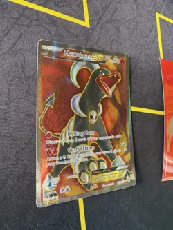 Pokemon Card Houndoom 153/162 EX Full Art Holo Rare XY BREAKthrough 185🔥HP🔥 - Image 3