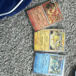 Pokemon Vaporeon Jolteon Flareon Card Set - Holo Rare Collection - Image 1