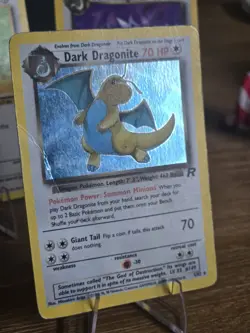Pokemon Dark Dragonite Holo Rare TCG Card 5/82 Team Rocket - Image 2