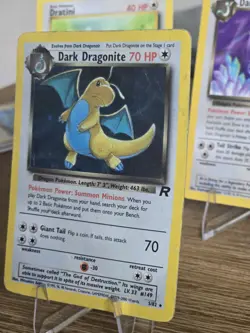 Pokemon Dark Dragonite Holo Rare TCG Card 5/82 Team Rocket - Image 3