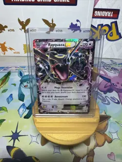 Pokemon TCG Rayquaza EX XY69 Shiny Black Star Promo Holo Rare Card - Image 1