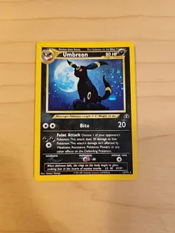 Pokemon Umbreon Holo Rare TCG Card 13/75 Neo Discovery - Image 1