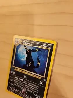 Pokemon Umbreon Holo Rare TCG Card 13/75 Neo Discovery - Image 2
