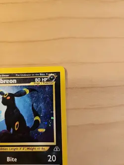 Pokemon Umbreon Holo Rare TCG Card 13/75 Neo Discovery - Image 5