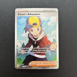 Pokemon TCG Card Ethans Adventure 221/182 Destined Rivals Ultra Rare - NM - Image 2