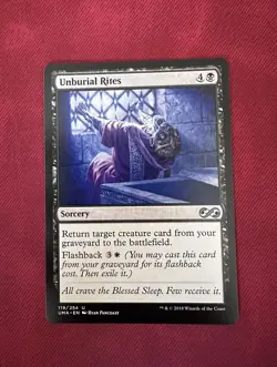 Unburial Rites - EX - MTG Ultimate Masters - Magic the Gathering - Excellent - Image 1