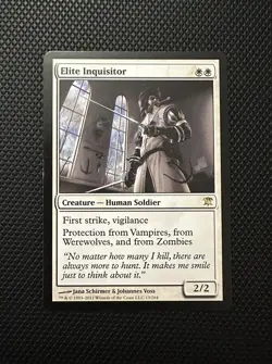 Elite Inquisitor - EX Rare - MTG Innistrad - Magic the Gathering - Excellent - Image 1
