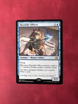 Skystrike Officer - NM - MTG The Brothers' War - Magic the Gathering - Excellent - Image 1