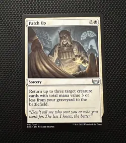 Patch Up - NM - MTG Streets of New Capenna - Magic the Gathering - Excellent - Image 1