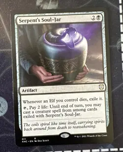 Serpent's Soul-Jar - NM - MTG Kaldheim: Commander - Magic the Gathering - Rare - Image 1