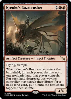 Krenko's Buzzcrusher - NM - MTG Murders at Karlov Manor - Magic the Gathering - Image 1