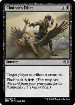 Chainer's Edict - NM - MTG Dominaria Remastered - Magic the Gathering - Image 1