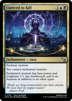 Coerced to Kill - NM - MTG Murders at Karlov Manor - Magic the Gathering - Image 1