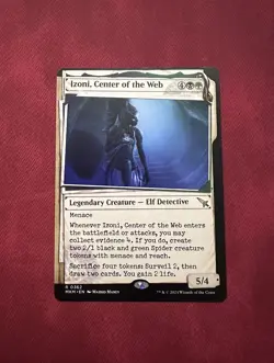 Izoni, Center of the Web SHOW - NM - MTG Karlov Manor - Magic the Gathering - Image 1