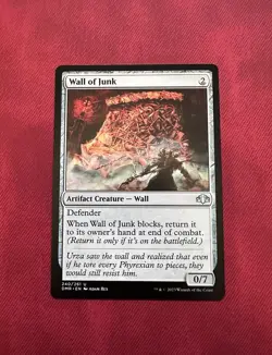 Wall of Junk - NM - MTG Dominaria Remastered - Magic the Gathering - Excellent - Image 1