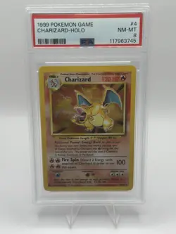 Pokemon 1999 Base Set Unlimited Lot PSA 8 Charizard, Venusaur, Blastoise - Image 2