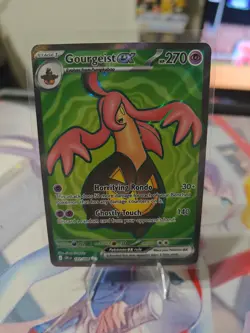 Gourgeist ex 102/086 Ultra Rare ME04: Chaos Rising Pokemon - Image 1