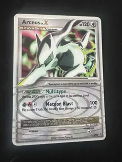 Pokemon TCG Arceus LV.X Holo Rare Black Star Promo DP56 - Image 1
